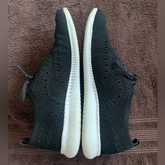 Coke Haan Women’s 2.Zerogrand Stitchlite Wingtip Oxford Sneaker Black - Size 6B - Picture 11 of 14